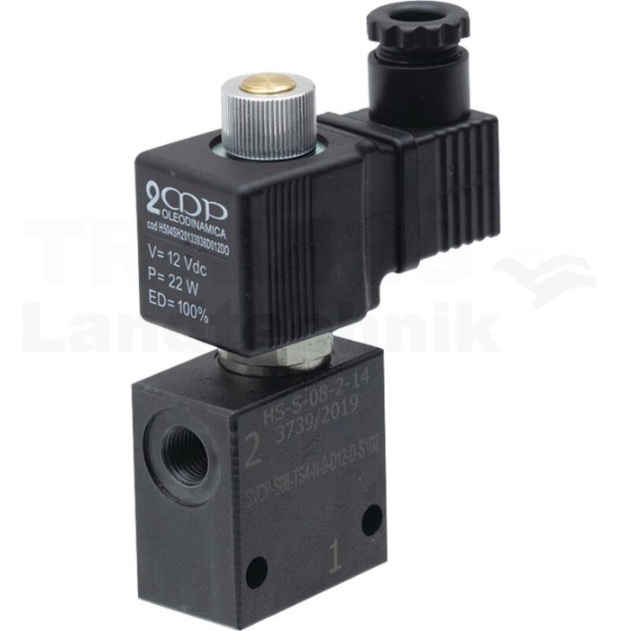 2/2- Wegeventil ZWV-E-NO-1-04-S-12V