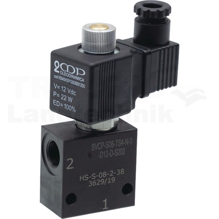 2/2- Wegeventil ZWV-E-NO-1-06-S-12V