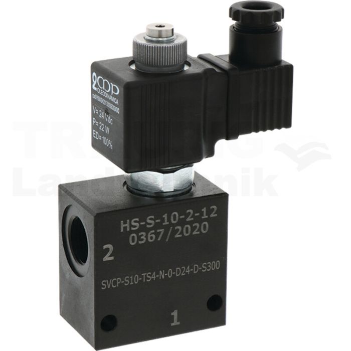 2/2- Wegeventil ZWV-E-NO-1-08-S-24V