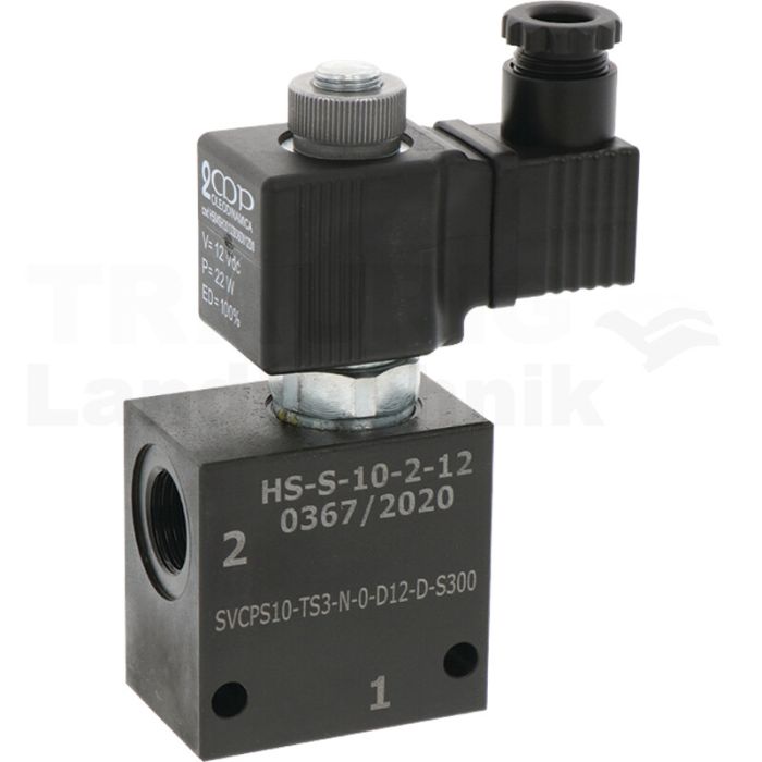2/2- Wegeventil ZWV-E-NC-1-08-S-12V