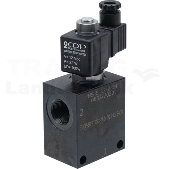 2/2- Wegeventil ZWV-E-NC-1-12-S-12V