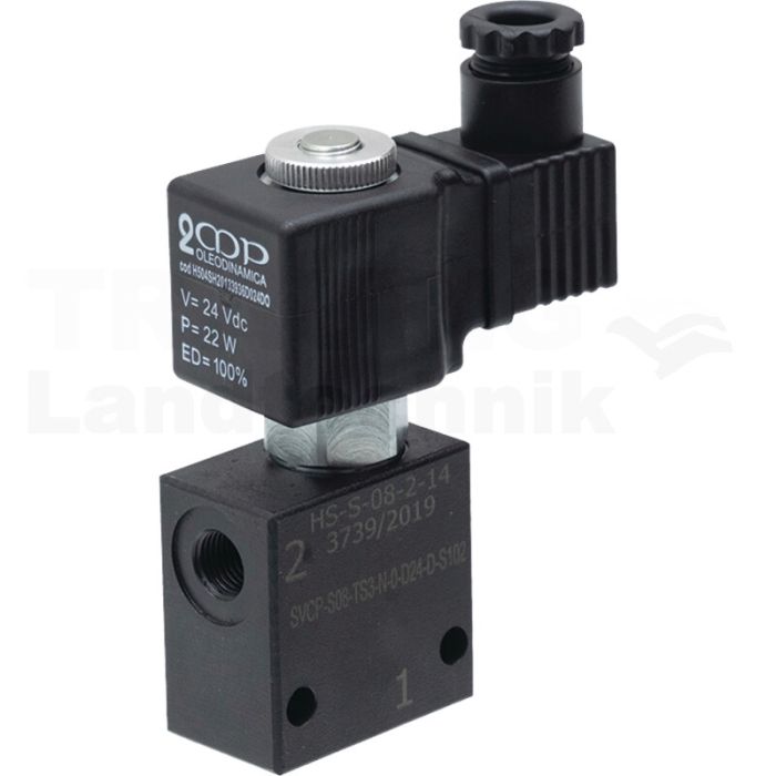 2/2- Wegeventil ZWV-E-NC-1-04-S-24V