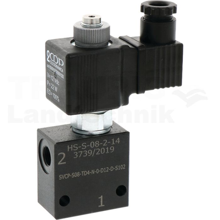 2/2- Wegeventil ZWV-E-NO-2-04-S-12V 2/2- Wegeventil ZWV-E-NO-2-04-S-12V