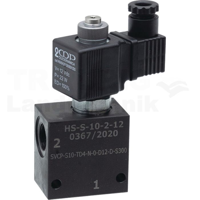 2/2- Wegeventil ZWV-E-NO-2-08-S-12V 2/2- Wegeventil ZWV-E-NO-2-08-S-12V