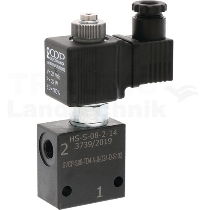 2/2- Wegeventil ZWV-E-NO-2-04-S-24V 2/2- Wegeventil ZWV-E-NO-2-04-S-24V