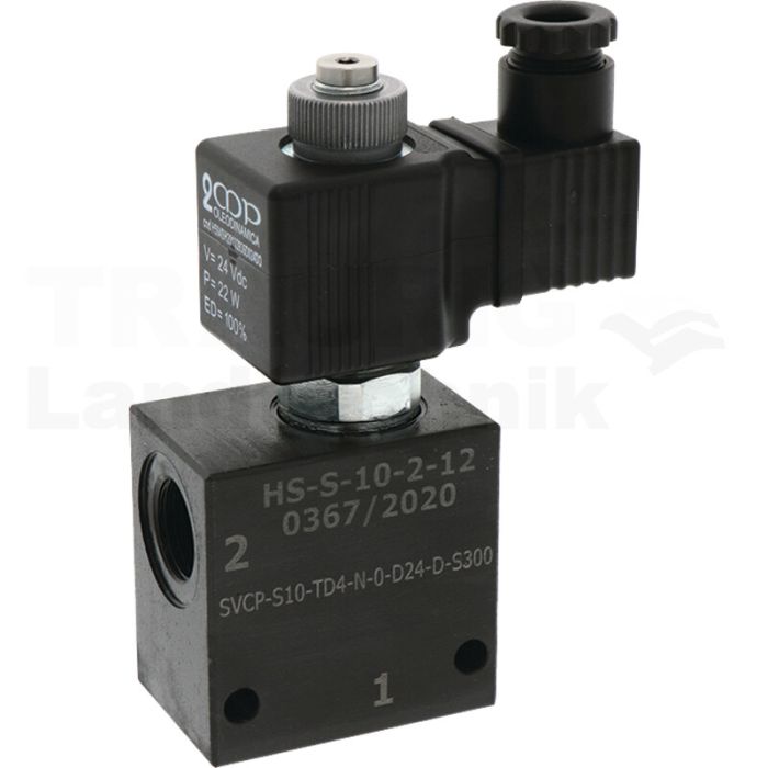2/2- Wegeventil ZWV-E-NO-2-08-S-24V 2/2- Wegeventil ZWV-E-NO-2-08-S-24V