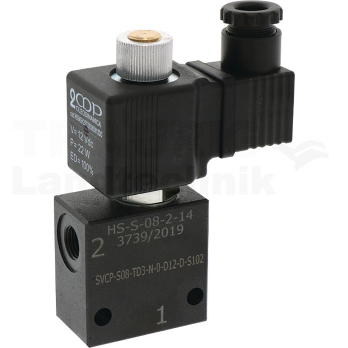 2/2- Wegeventil ZWV-E-NC-2-04-S-12V