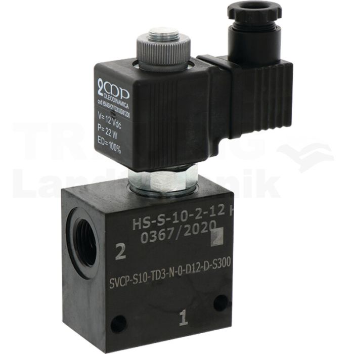 2/2- Wegeventil ZWV-E-NC-2-08-S-12V