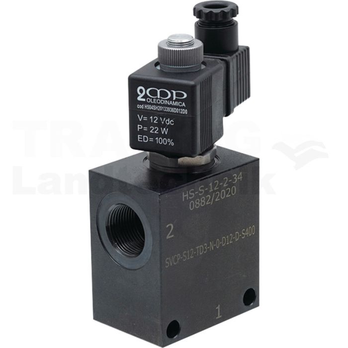 2/2- Wegeventil ZWV-E-NC-2-12-S-12V