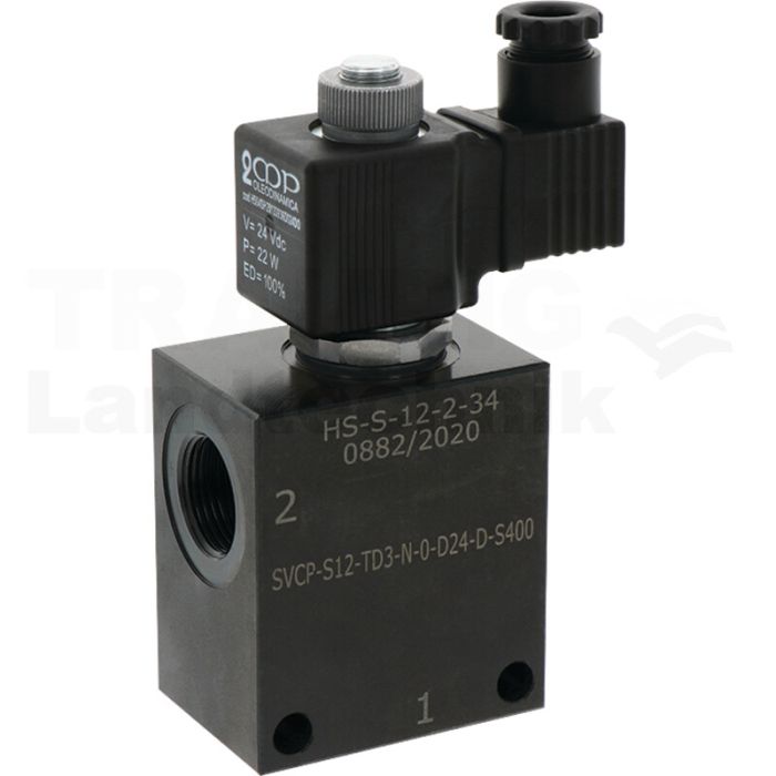 2/2- Wegeventil ZWV-E-NC-2-12-S-24V