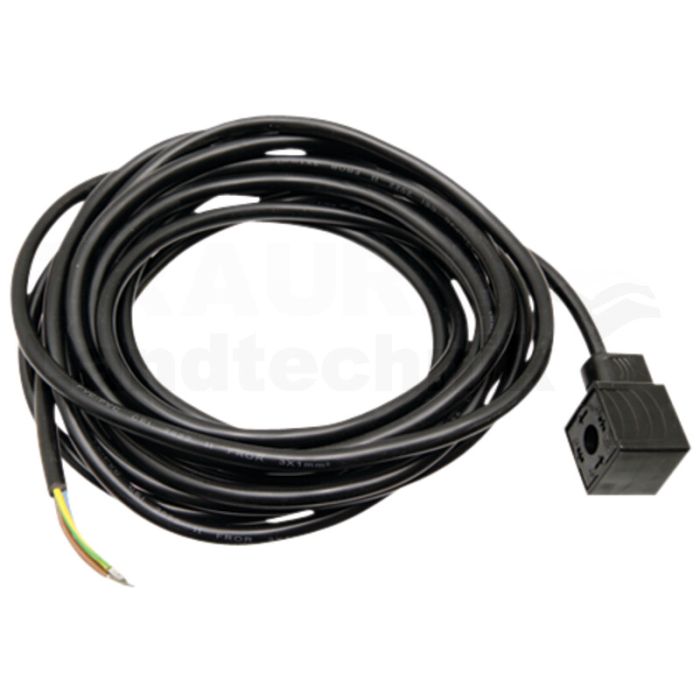 DIN Stecker mit 5 mtr. Kabel 3 x 1mm PVC