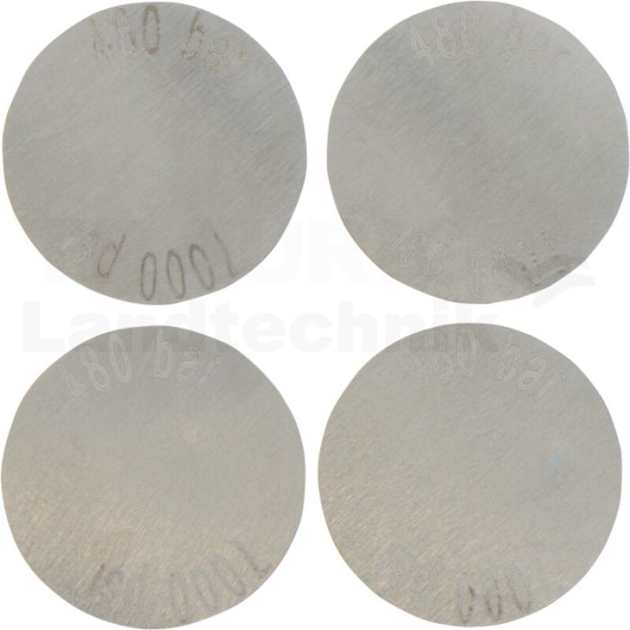 SCLV-PTQ-Berstscheibe, 480 bar