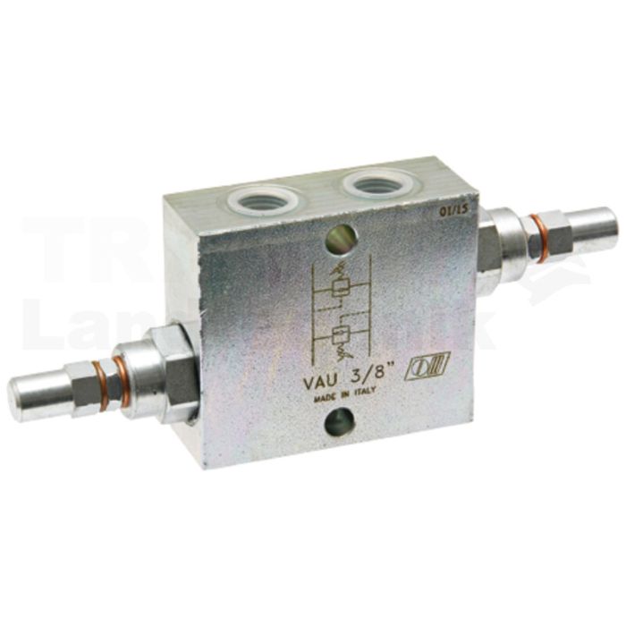 Druckbegr. ventil VAU 1/4'' 10-180 BAR