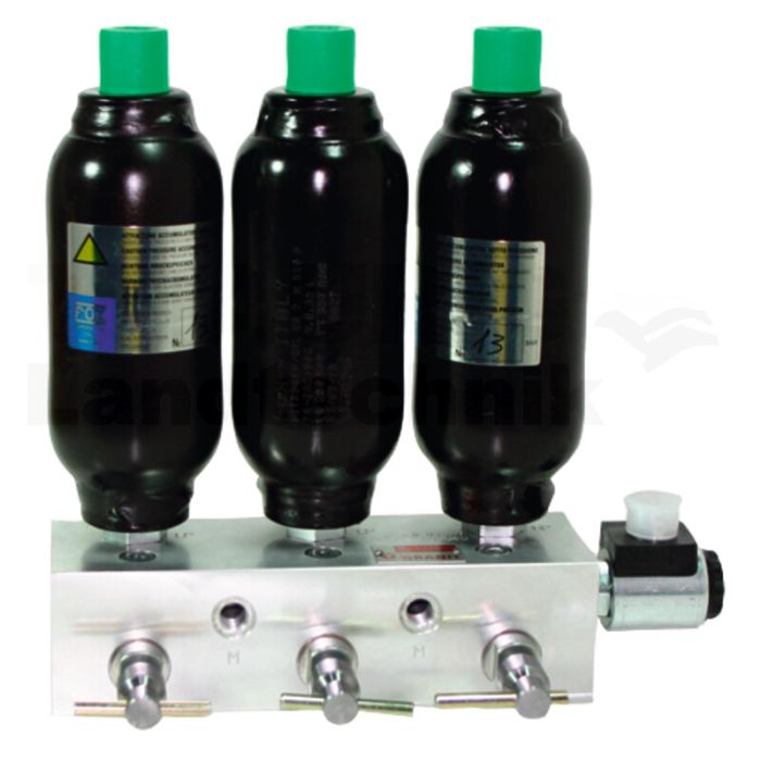 Frontladerschockspeicher 3-fach Frontladerschockspeicher 3-fach