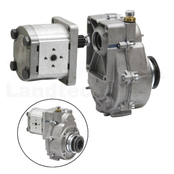 Vorsatzgetriebe mit Pumpe 1:3,8 Vorsatzgetriebe mit Pumpe 1:3,8