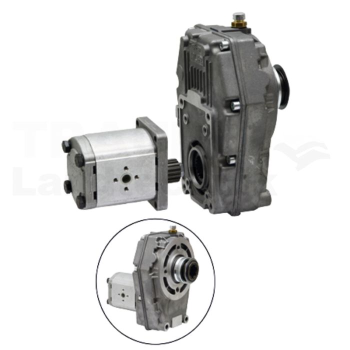 Vorsatzgetriebe mit Pumpe 1:3,8 Vorsatzgetriebe mit Pumpe 1:3,8