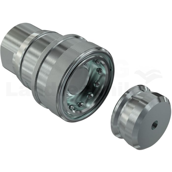 VFB Muffe  IG 3/8" BSP mit Hydr. Sperre