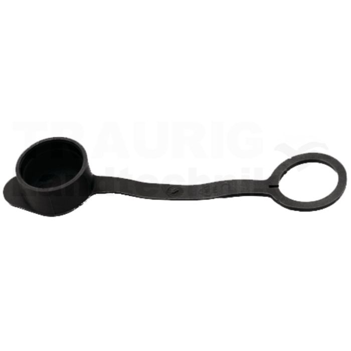 VF Staubkappe Stecker PVC DN10  Schwarz