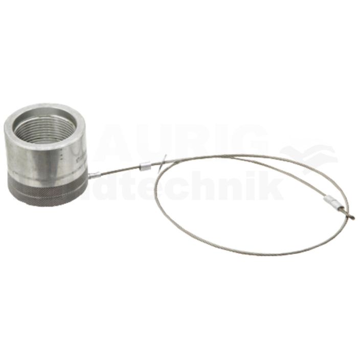 FHV06 Staubkappe Stecker Aluminium DN10