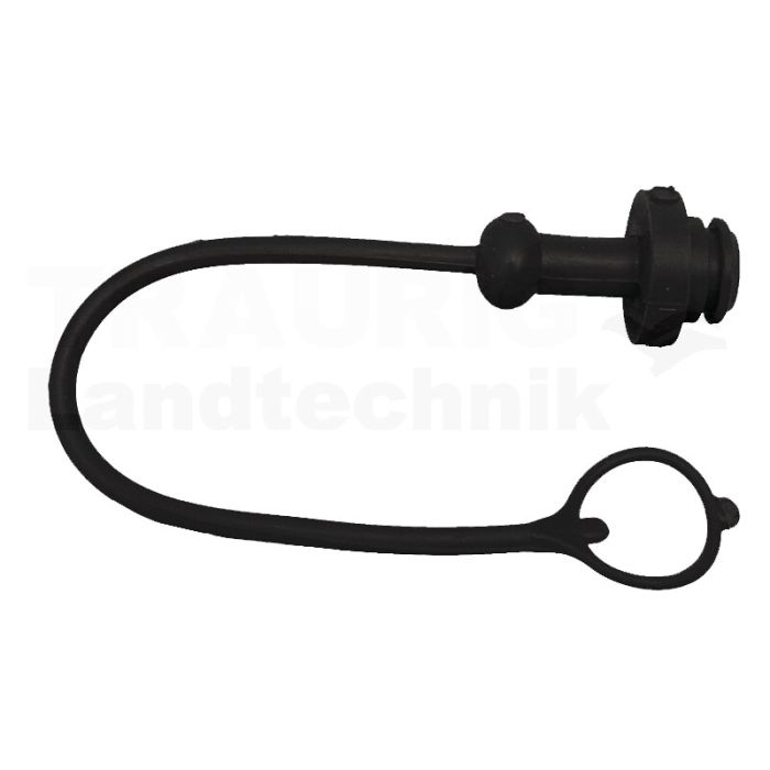 TM12 Staubkappe Muffe PVC DN12 Schwarz