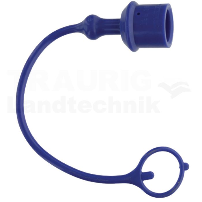 FFH Staubkappe Stecker PVC DN10 Blau