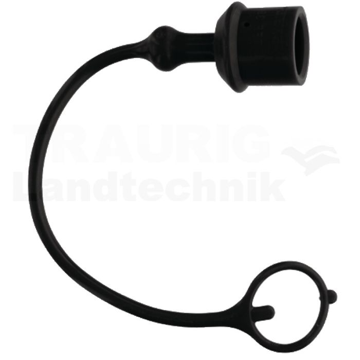 FFH Staubkappe Stecker PVC DN10 Schwarz