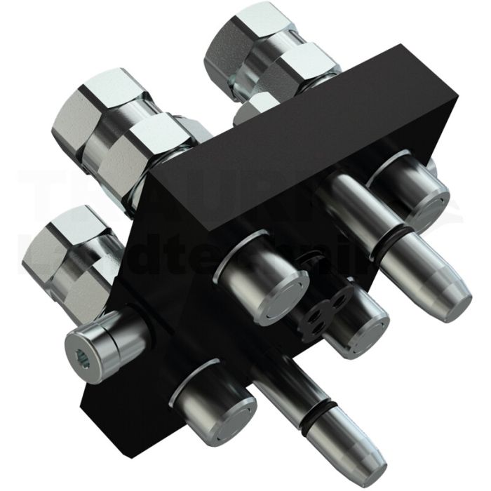 P506 Stecker IG 4x 3/8" BSP / 1x Elektro