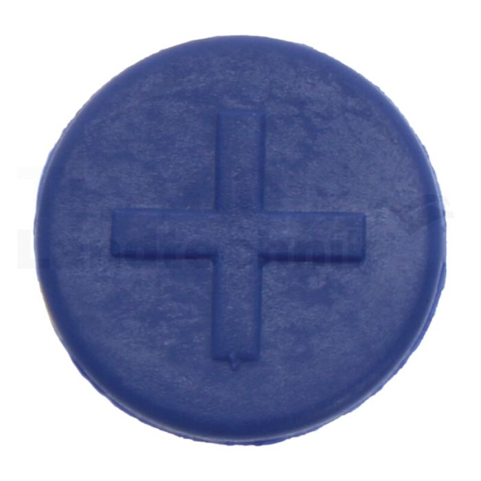 FastGrif Clip blau mit Symbol + (plus)