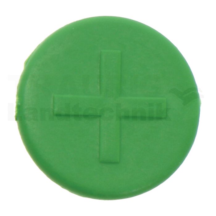 FastGrif Clip grün mit Symbol + (plus)