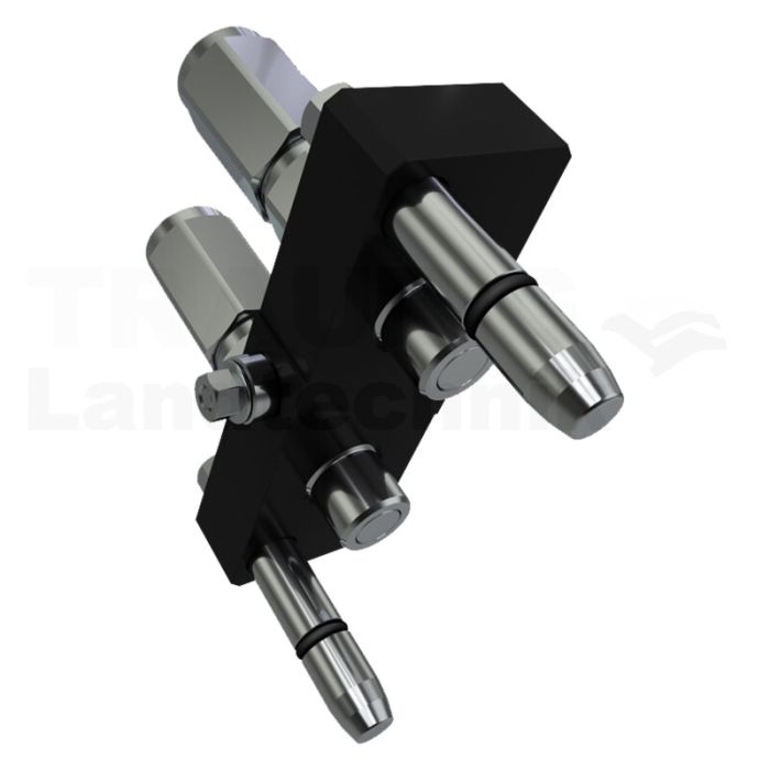 PC206 Stecker IG 2x 3/8" BSP