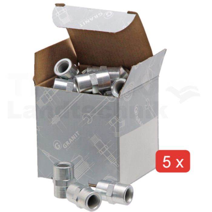 GA 3/4 F-BSP x 3/4 F-BSP VPE5