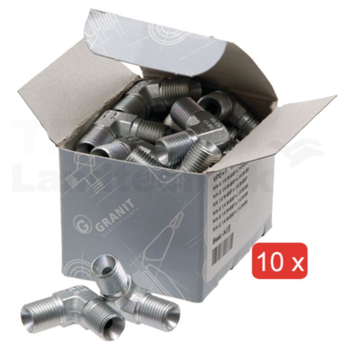 WA 1/4 M-BSP x 1/4 M-BSP VPE10