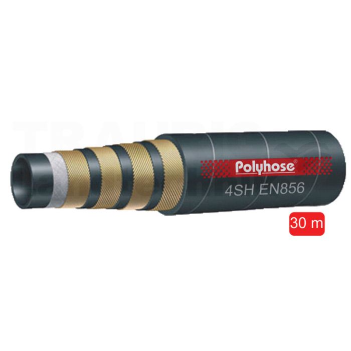 L=30 mtr 4SH-DN 32 - 1.1/4" EN856 Hard-X