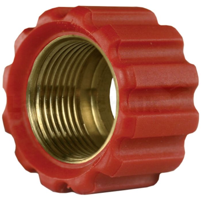 Überwurfmutter 22x1,5 16,4 mm rot Überwurfmutter 22x1,5 16,4 mm rot