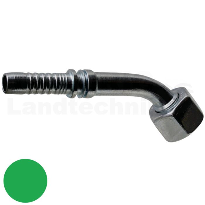 PN 10 DKOL M18x1.5 45° (12L) Zink Nickel