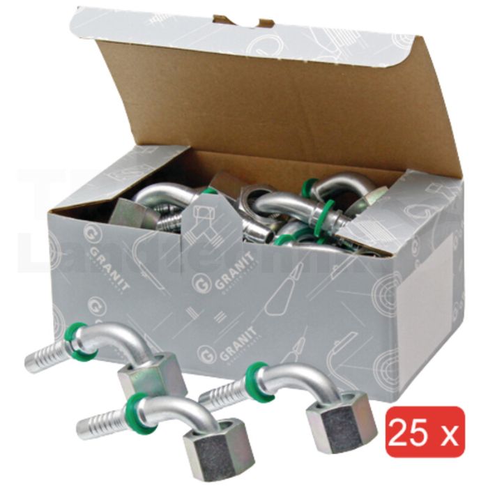 VPE25 PN 12 DKORF 1" 90°