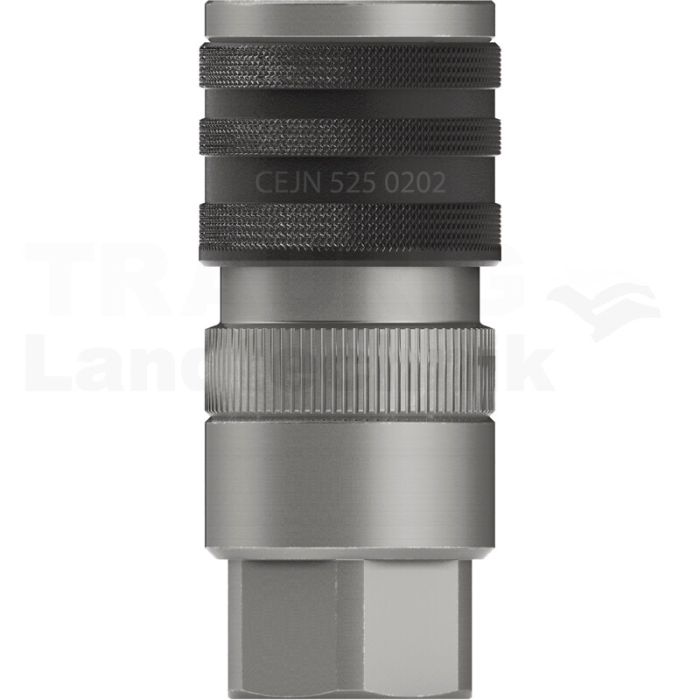 Serie 525 Muffe IG 1/4" BSP - NBR  ohne Ventil