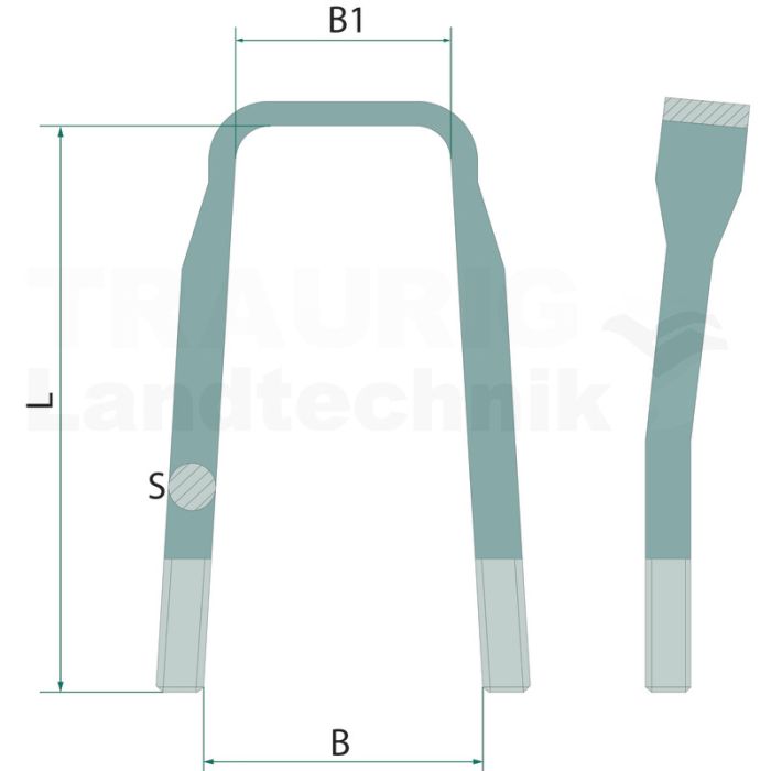 Federbride 92/105X22X545 Form 11