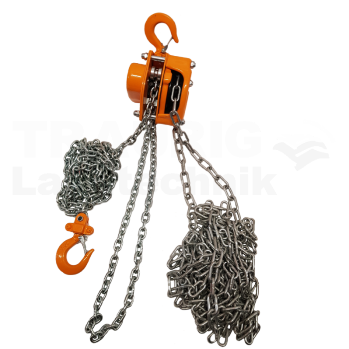 STIRNRADFLASCHENZUG 0,5t 3m