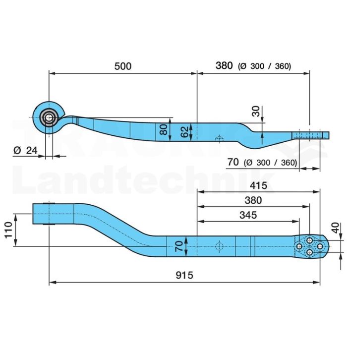 BLATTF72AL- 500/3803D110K_30SGS1X62 H_62