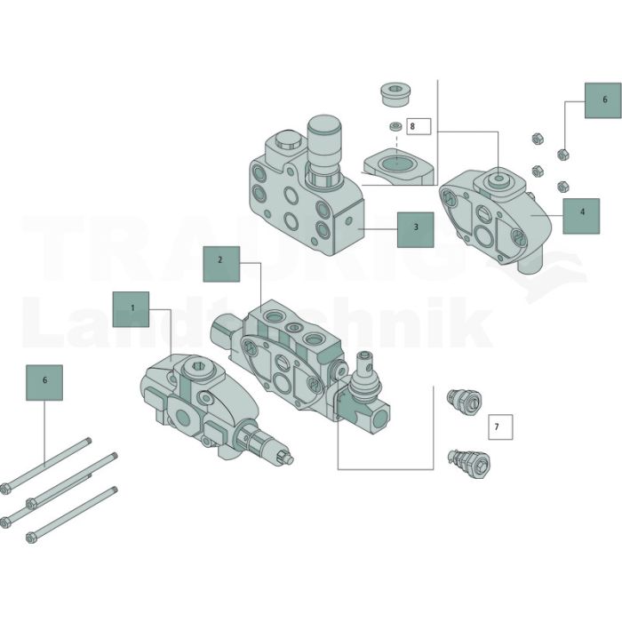 Schraubensatz X-SD-16-S-T8 Schraubensatz X-SD-16-S-T8