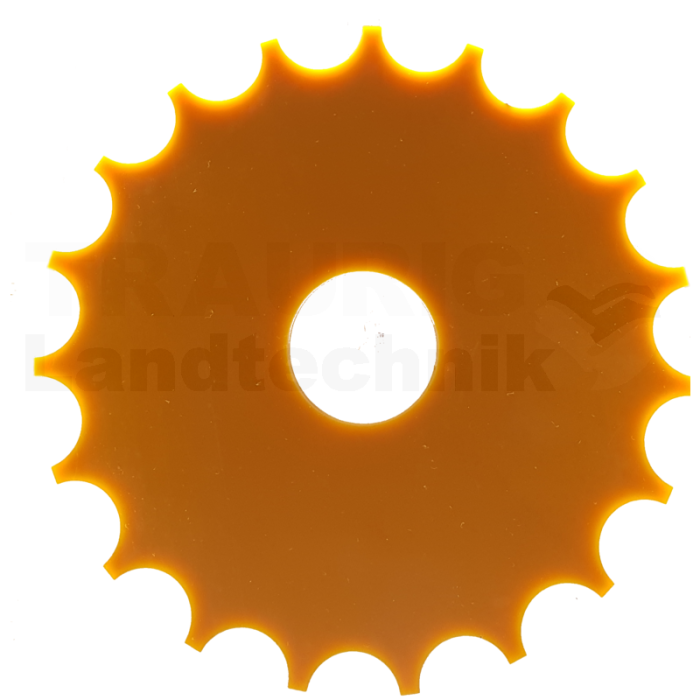 Zahnscheibe passend zur original Aufnahme Soller ARL. Durchmesser Zentralbohrung 45 MM Zahnscheibe passend zur original Aufnahme Soller ARL. Durchmesser Zentralbohrung 45 MM