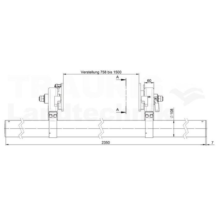 UFS WUF 105K, klapp, vz, L: 615 UFS WUF 105K, klapp, vz, L: 615