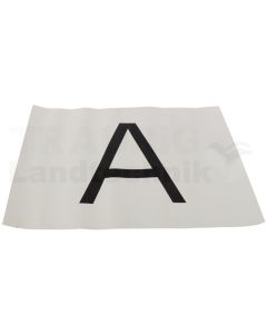 A-Warntafel Magnetfolie