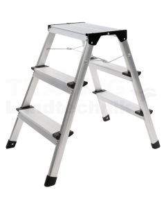 Aluminium-Stufen-Stehleiter