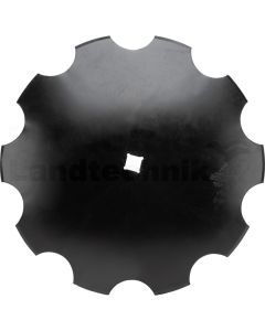 Scheibe gezackt 510x4 - 27 x 27