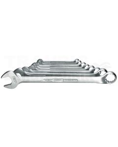 Ring-Maulschlüssel Satz 8-tlg 3/8''-1''
