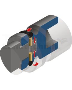 Kraftschraubereinsatz 3/ 4" lang 36mm