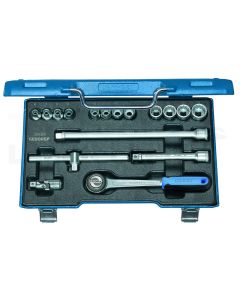 Steckschlüssel Satz 3/8'' 17tlg
