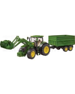 John Deere mit Tandemachstransport